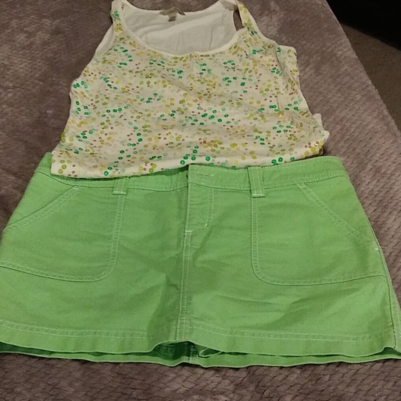 Aeropostale Pants - Adorable Green Skort